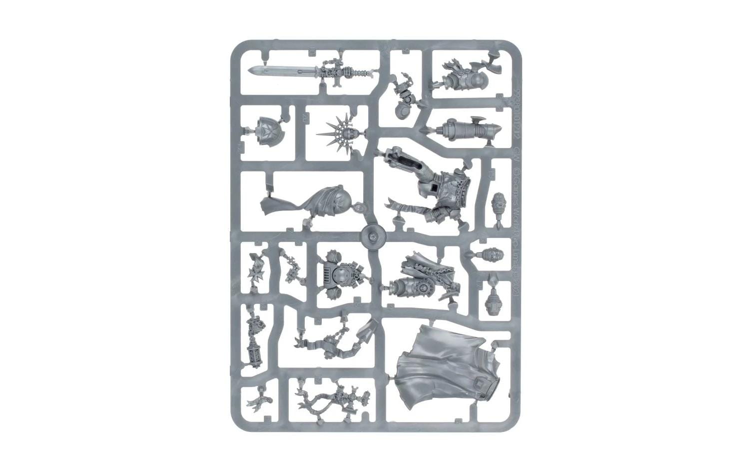 Figur Warhammer 40K Black Templars Grossmarschall HelbrechtWarhammer 40.000 Black Templars High Marshal Helbrech
