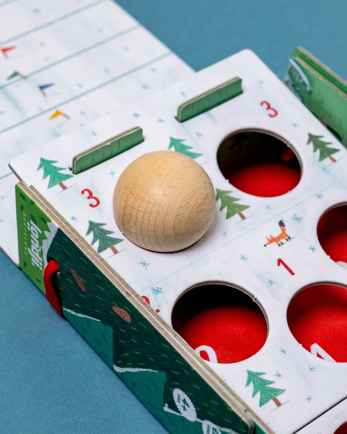 Brettspill Barn 4år+, Pocket size – Lagspill “Kappløpsspill” | Snow Race Tiny Game