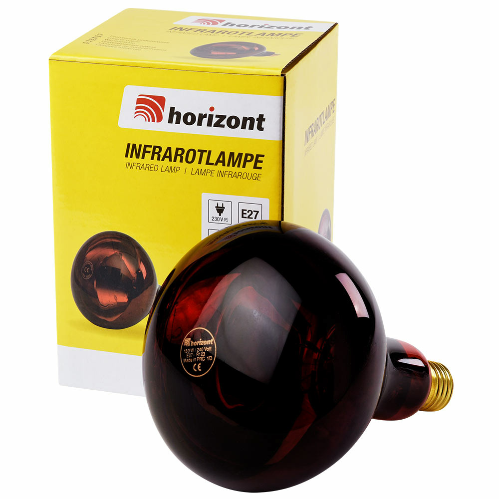 Ampoule infrarouge ir 150w rouge
