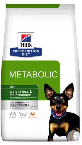 Hill's Pet Nutrition Prescription Diet Metabolic Mini Aliment Pour Chien Au Poulet 3kg