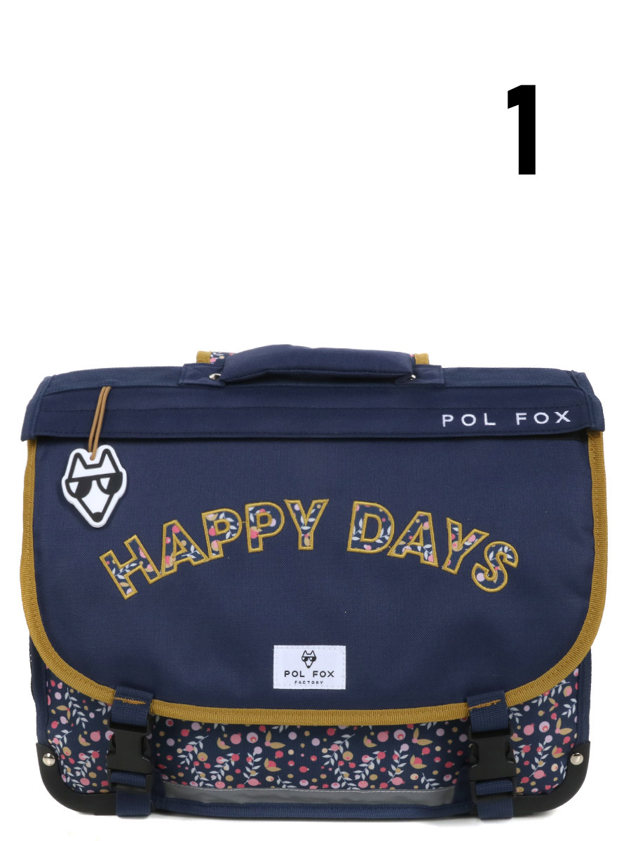 Cartable RÀversible Pol Fox Happy Days 41 cm