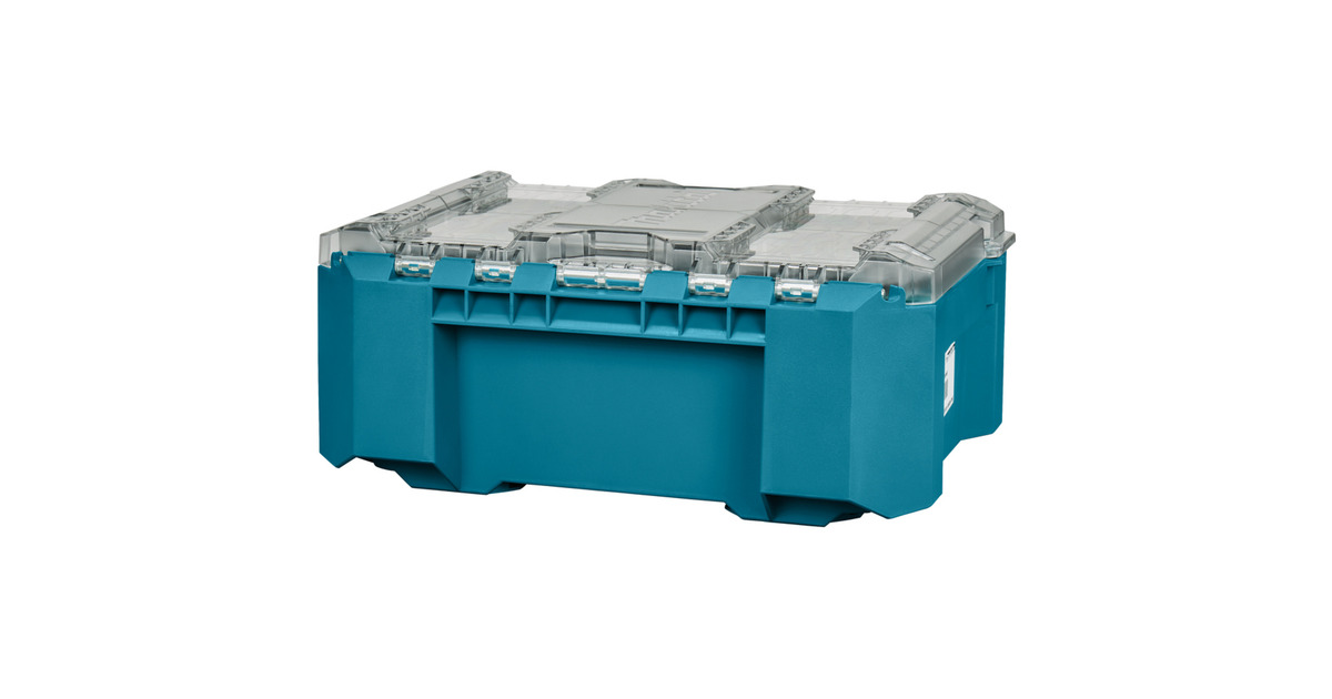 MakitaMaktrak Organizer Compact P-91067 gereedschapsbox  (Blauw/zwart)
