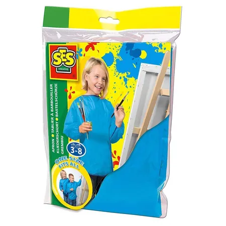 SES Creative Creative Bastelschürze blau