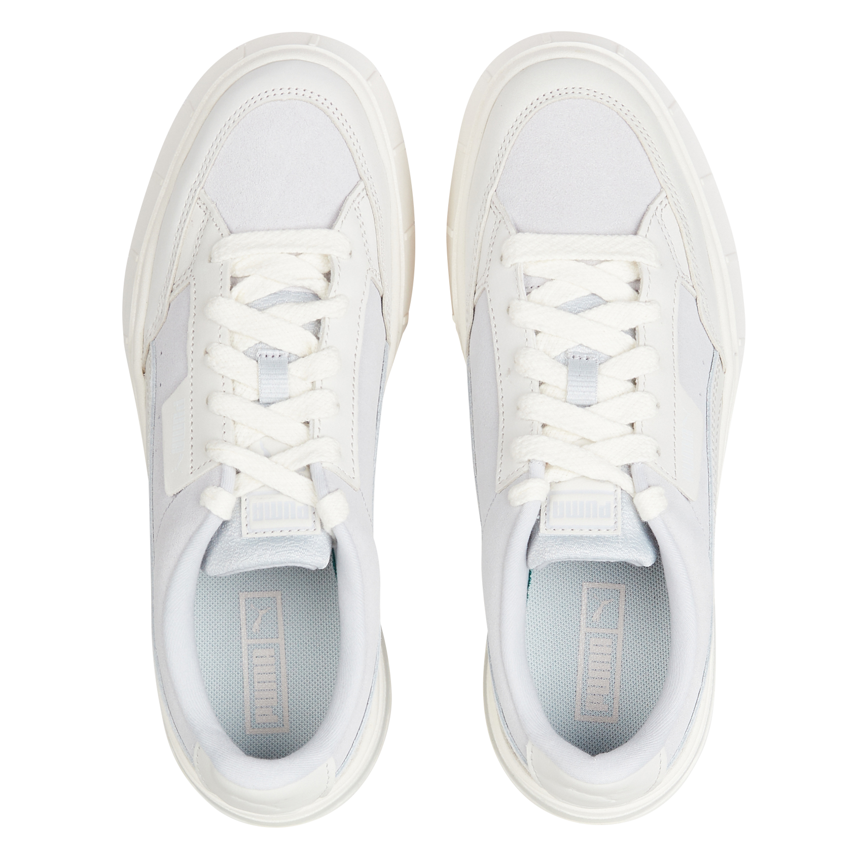 MAYZE STACK SELFLOVE - Baskets basses en cuir velours | Gris