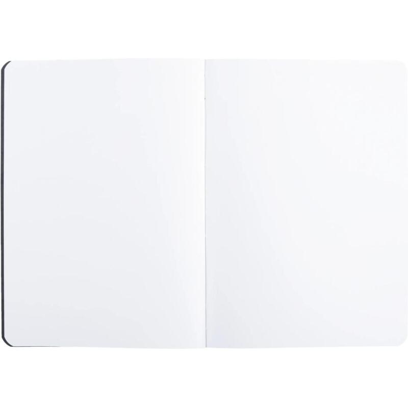 Set de 2 carnets piqués Age Bag A5 96 pages uni - Noir