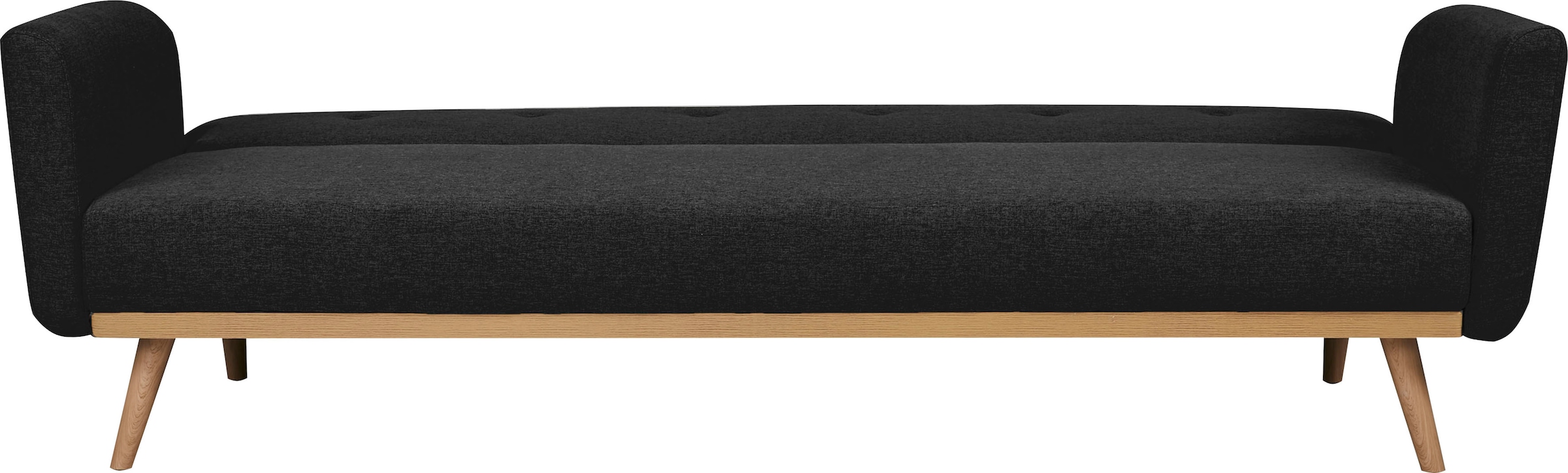 SalesFever Schlafsofa »Komfortables Sofa zum Entspannen« Knopfheftung an der Rückenfläche