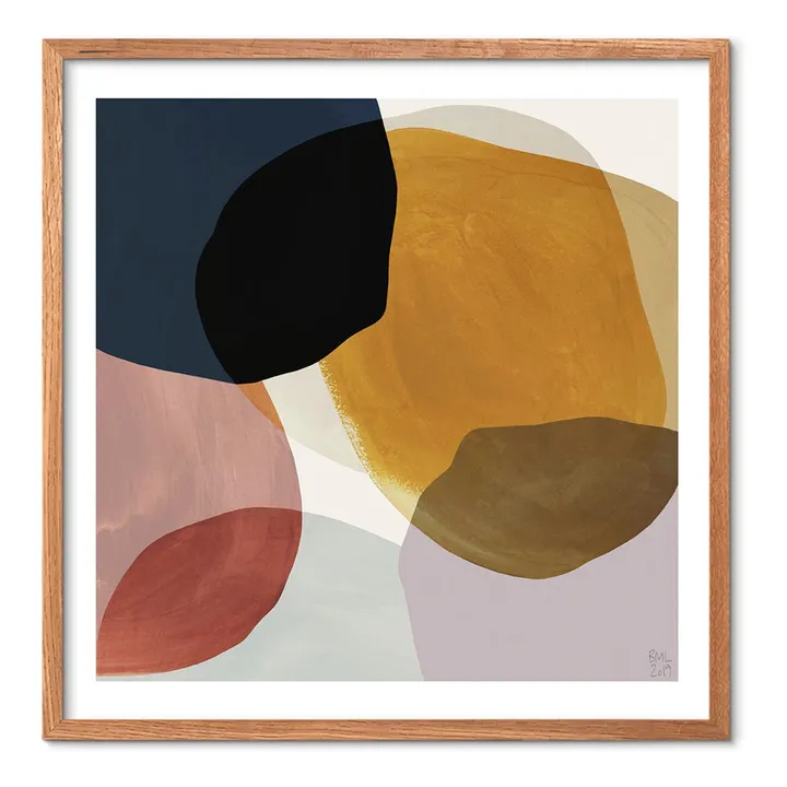 Poster and Frame Painted Square - Sans cadre