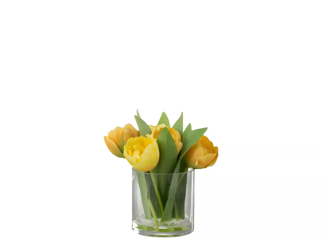 Fleur Artificielle & Vase 