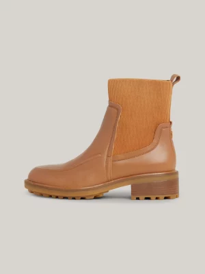Botas de tornozelo de couro