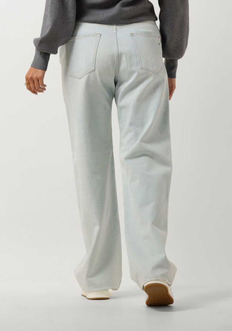 REPLAY lichtblauwe replay wide jeans laelj pants