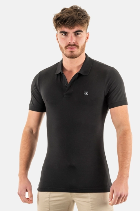 polos calvin klein jeans embro badge beh ck black