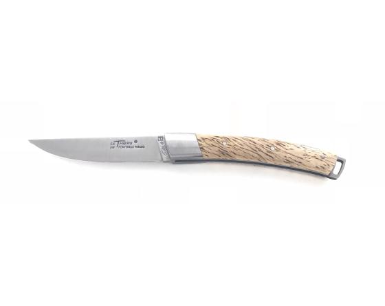 Le Thiers Nature Bouleau Couteau de Poche - Laguiole par Fontenille Pataud