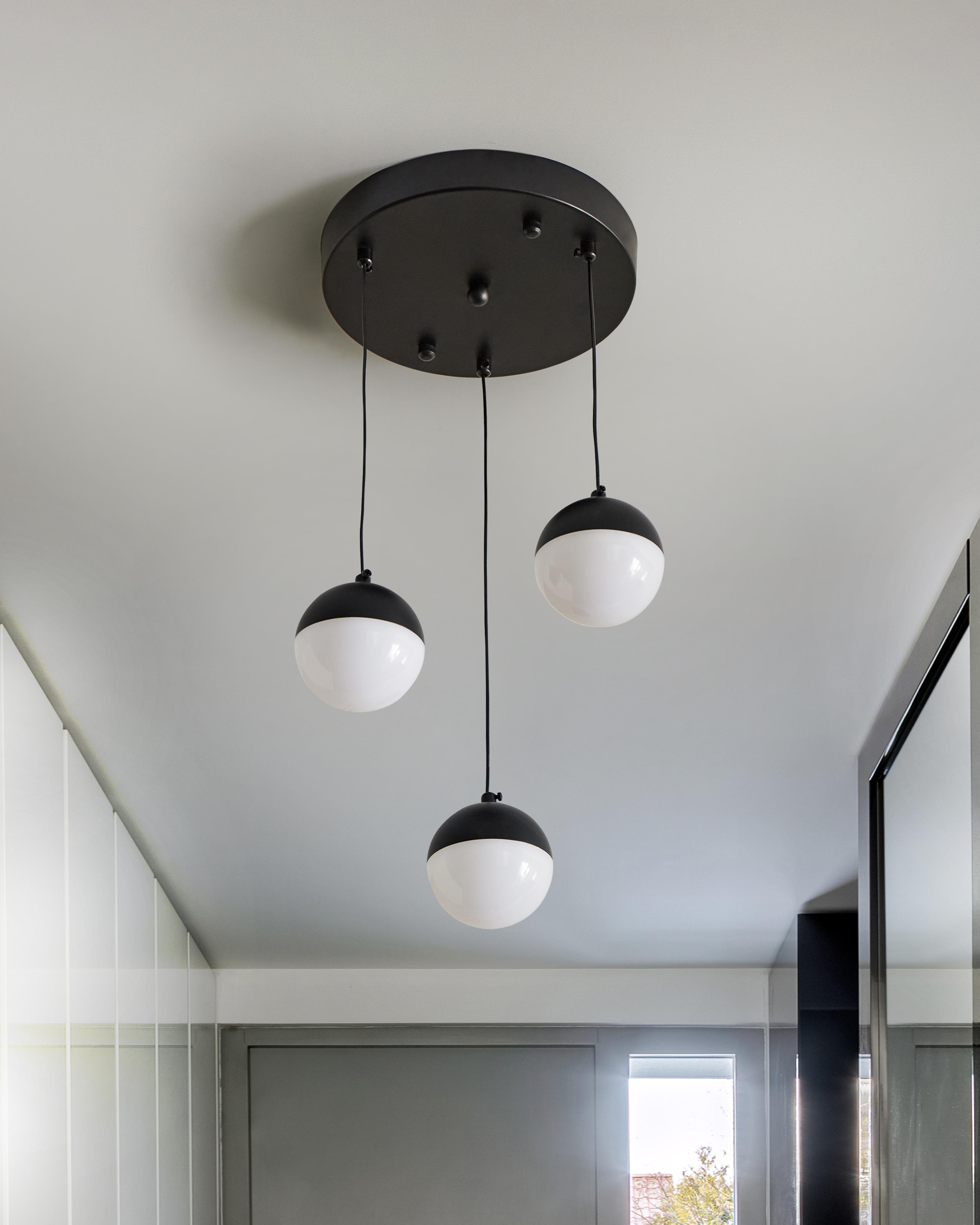 LED hanglamp ANKOBRA Metaal Zwart