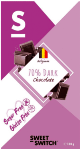 Sweet-Switch Chocolade Puur 70% 100 gram