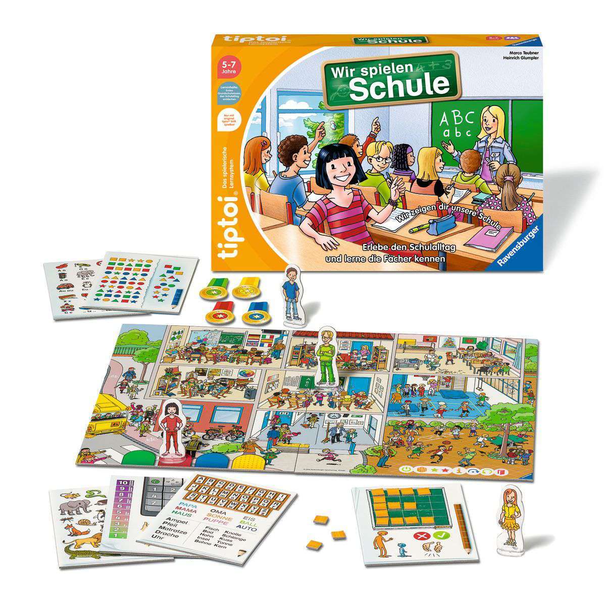 Ravensburger Spiel tiptoi® Wir spielen Schule