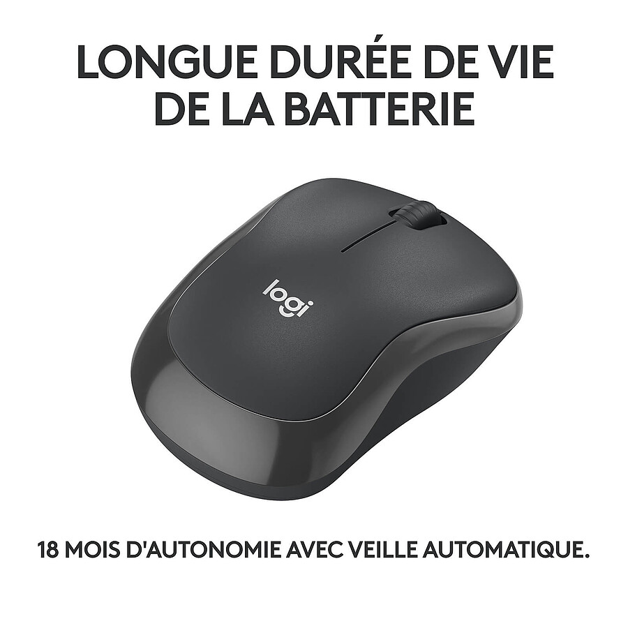 Logitech M240 Silent - Graphite