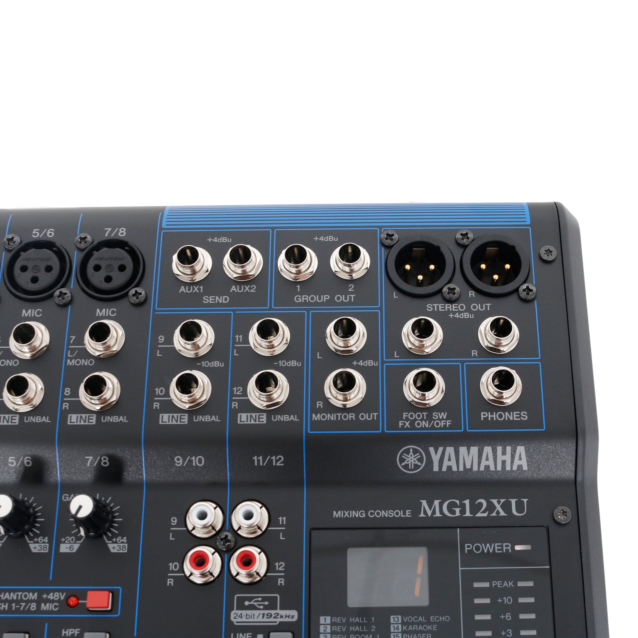 Yamaha MG12XU live mixer