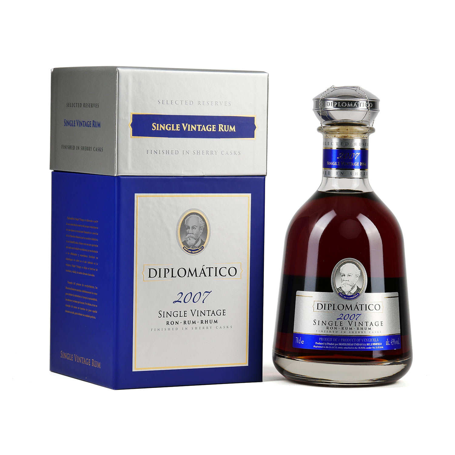 Diplomatico Single Vintage - Rhum du Venezuela - 43%