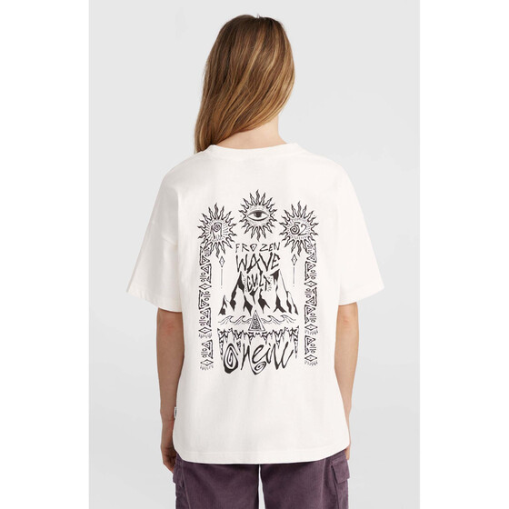 O'Neill Surf Heroes Loose T-Shirt Snow White Women FA24