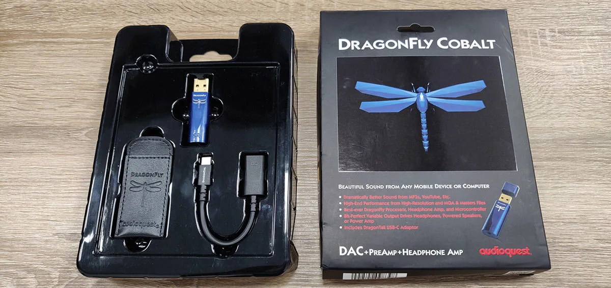 Audioquest DragonFly Cobalt DAC Audio USB
