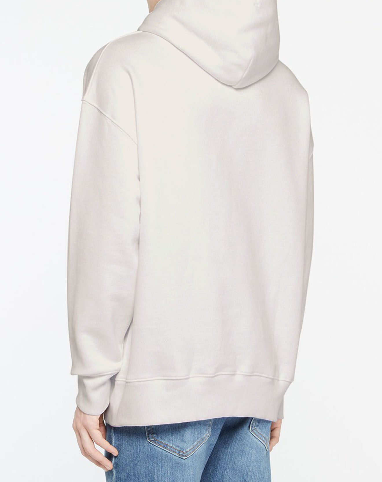 Tommy Jeans Sweat à capuche Tommy Badge blanc