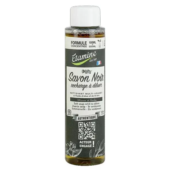 Étamine du Lys Sabonete Preto Recarga para Diluir 100ml