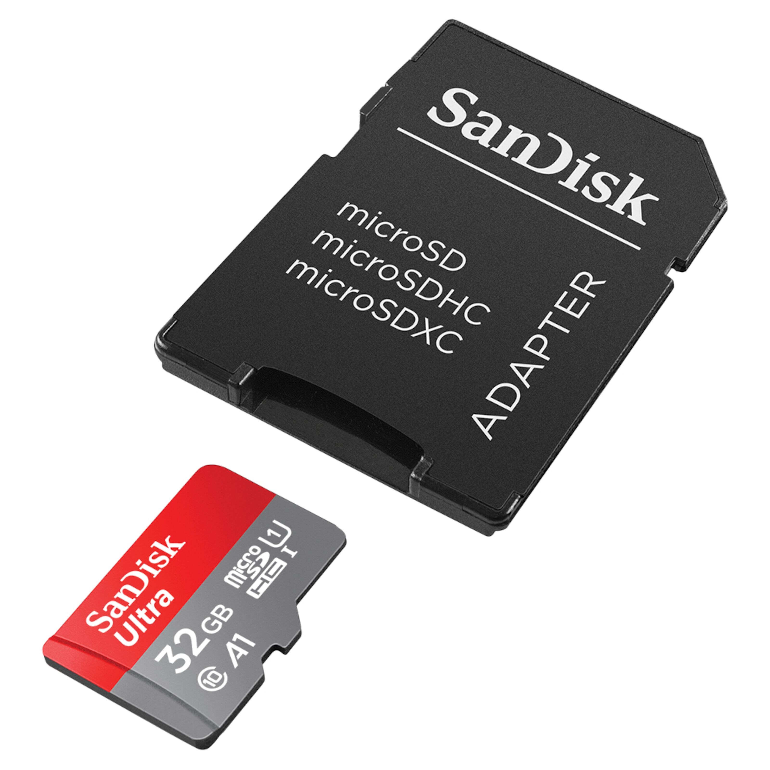 Sandisk Ultra Micro-SD-kort 32 GB SDHC
