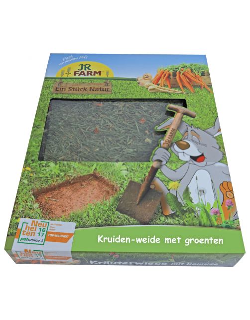 Jr Farm Kruidenweide Met Groenten - Ruwvoer - 23.5x30x5 cm 750 g