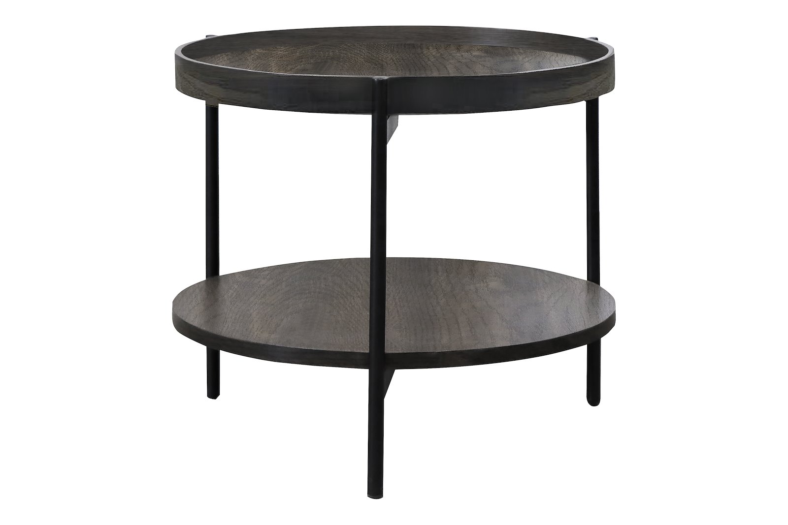 Taranto bord Ø:50cm smoked oak melamin