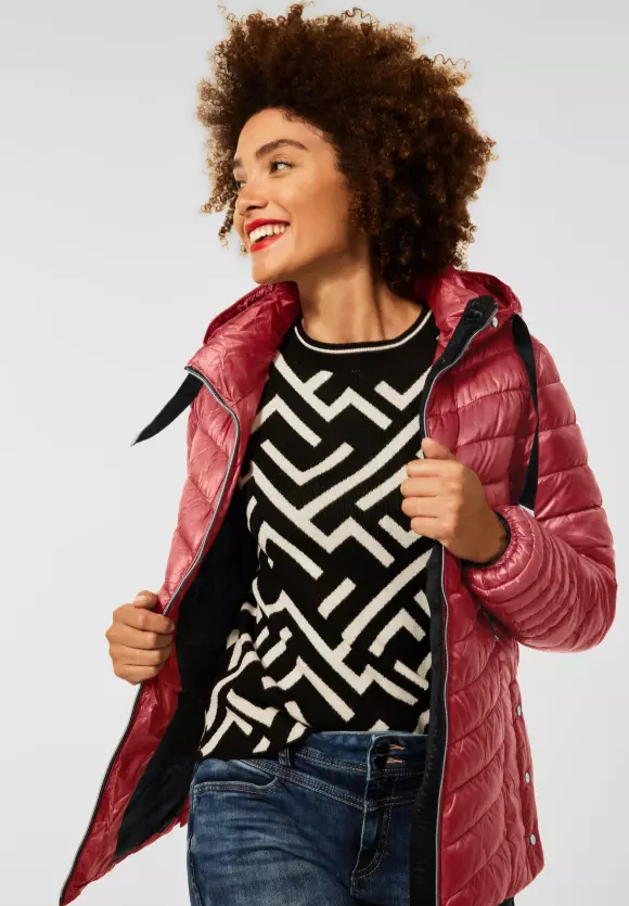Steppjacke - vintage rose