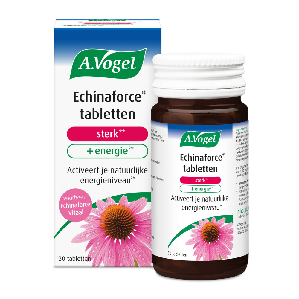 A.Vogel Echinaforce Sterk + Energie30 tabletten