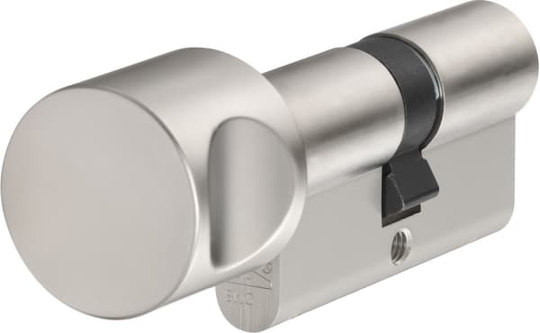 ABUS KE60NP Z30/K30 - Dørlåssylinder - nøkkel - 6 stifter - perlenikkel