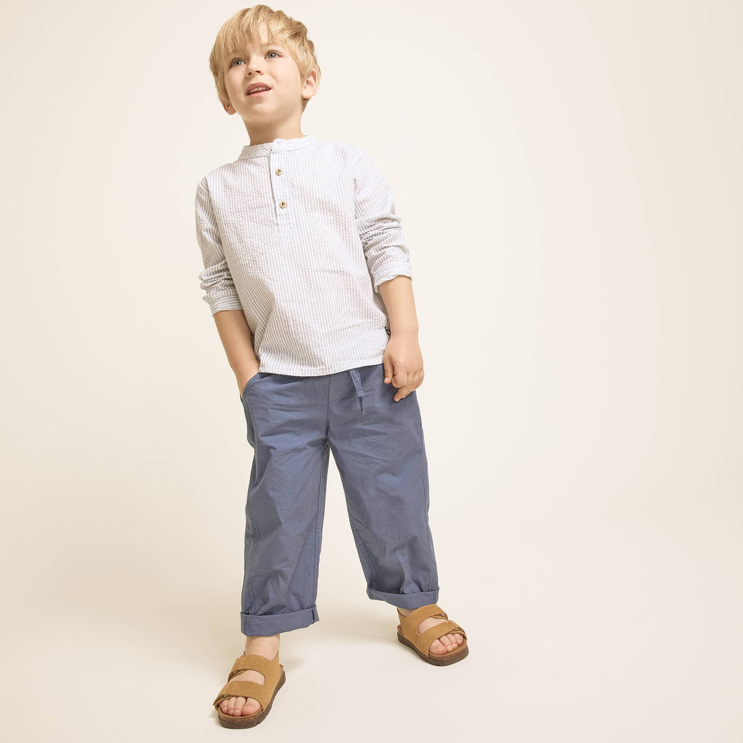 Hose Poplin Navy
