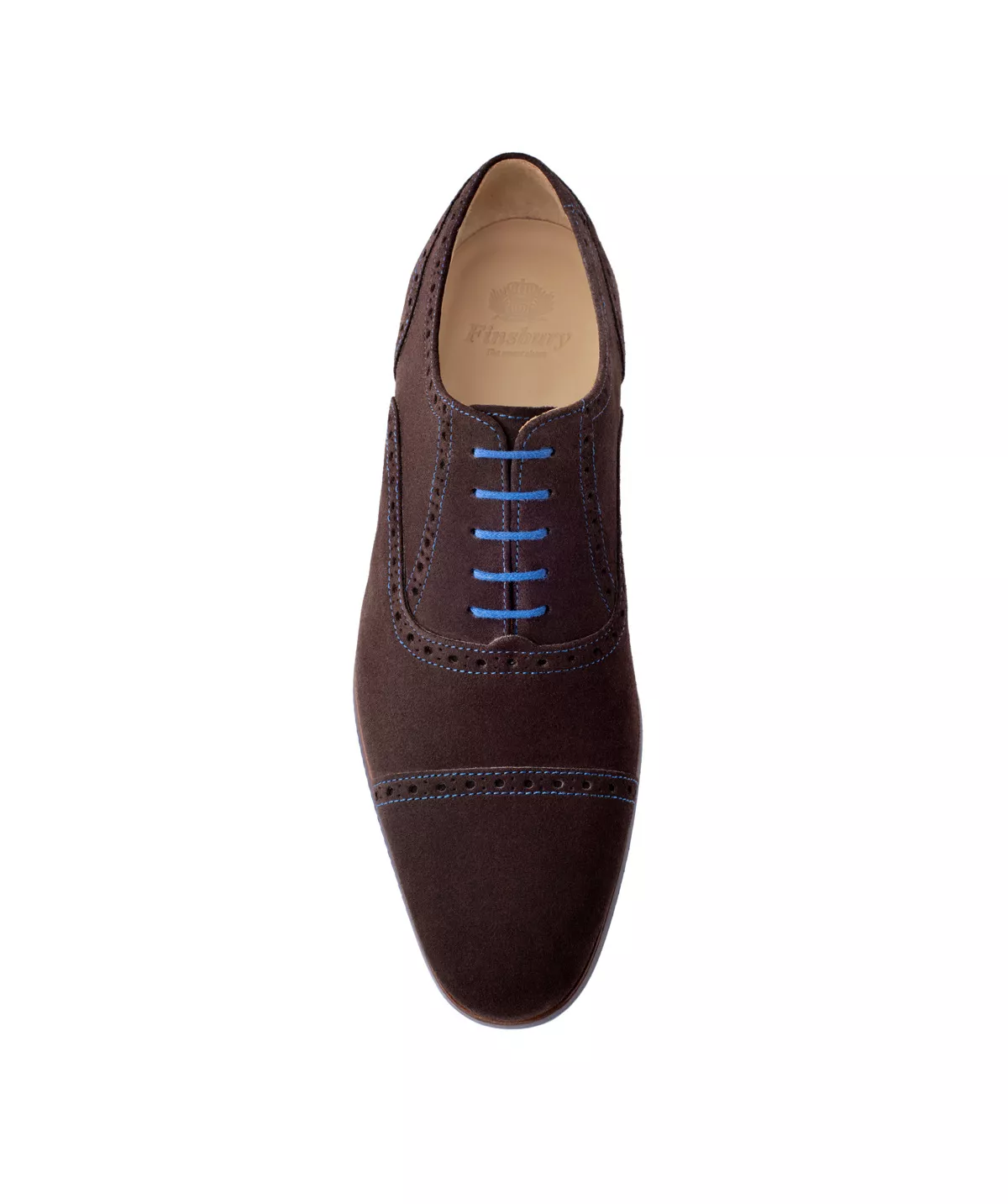 Richelieu GABY Daim Marron Foncé