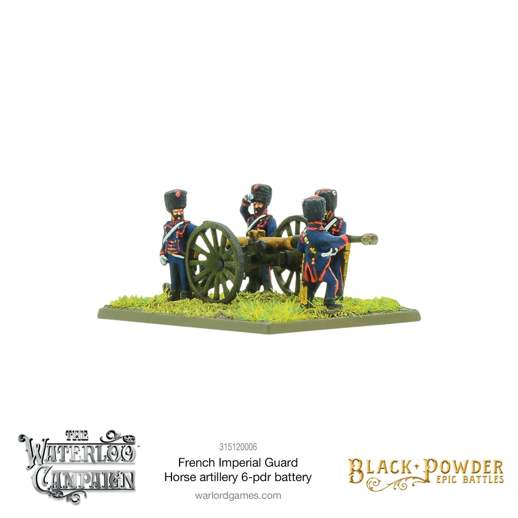 Black Powder - Epic Battles: Waterloo - French Imperial Guard Horse Artillery