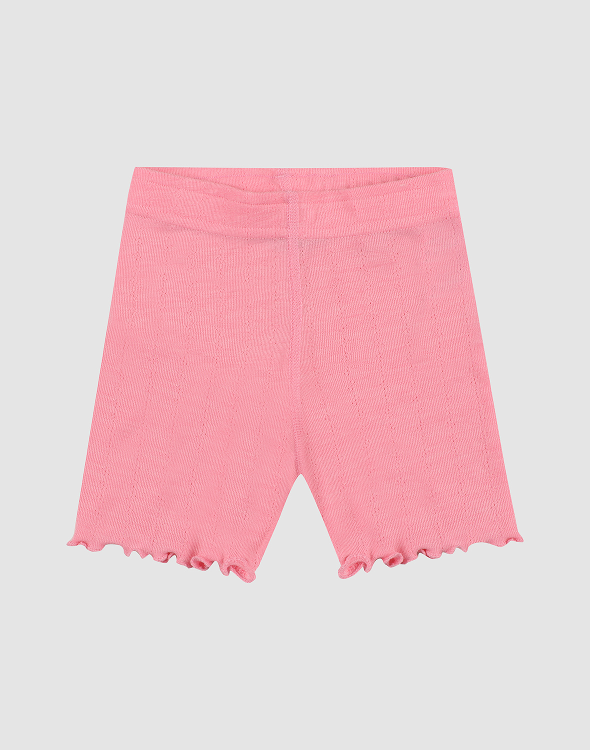 Short voor baby's in merinowol/zijde in Mokka