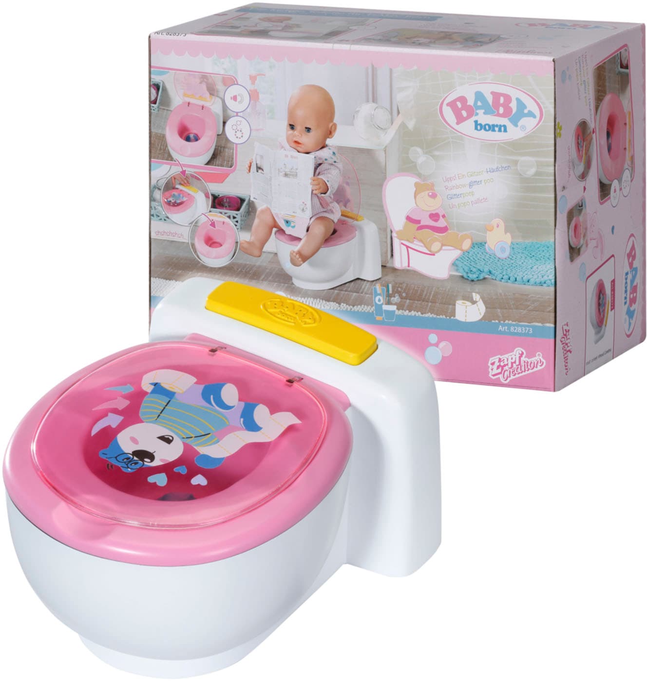 Baby Born Puppen Toilette »Bath« mit Sound