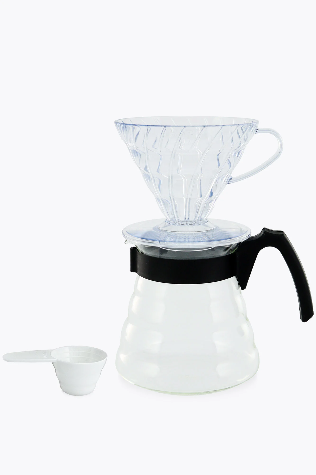 Hario V60 Einsteigerset Kaffee 4 teilig Glas