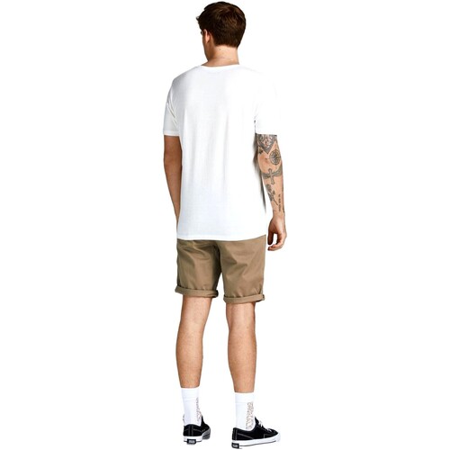 Jack & Jones - CHINOS CORTOS HOMBRE JACK & JONES 12165604 Marrón