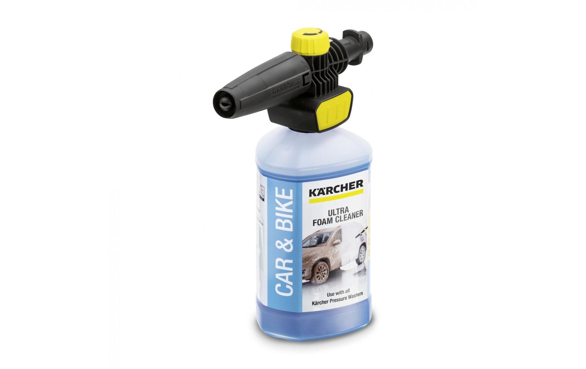 Schaumdüse FJ 10 C + Autoshampoo 3-in-1Zubehör zu Hochdruckreiniger (Schaumdüse)