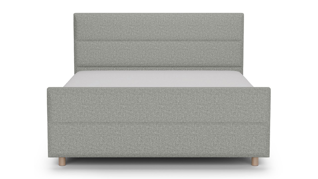 Boxspring Mica - Bold touch ashgrey