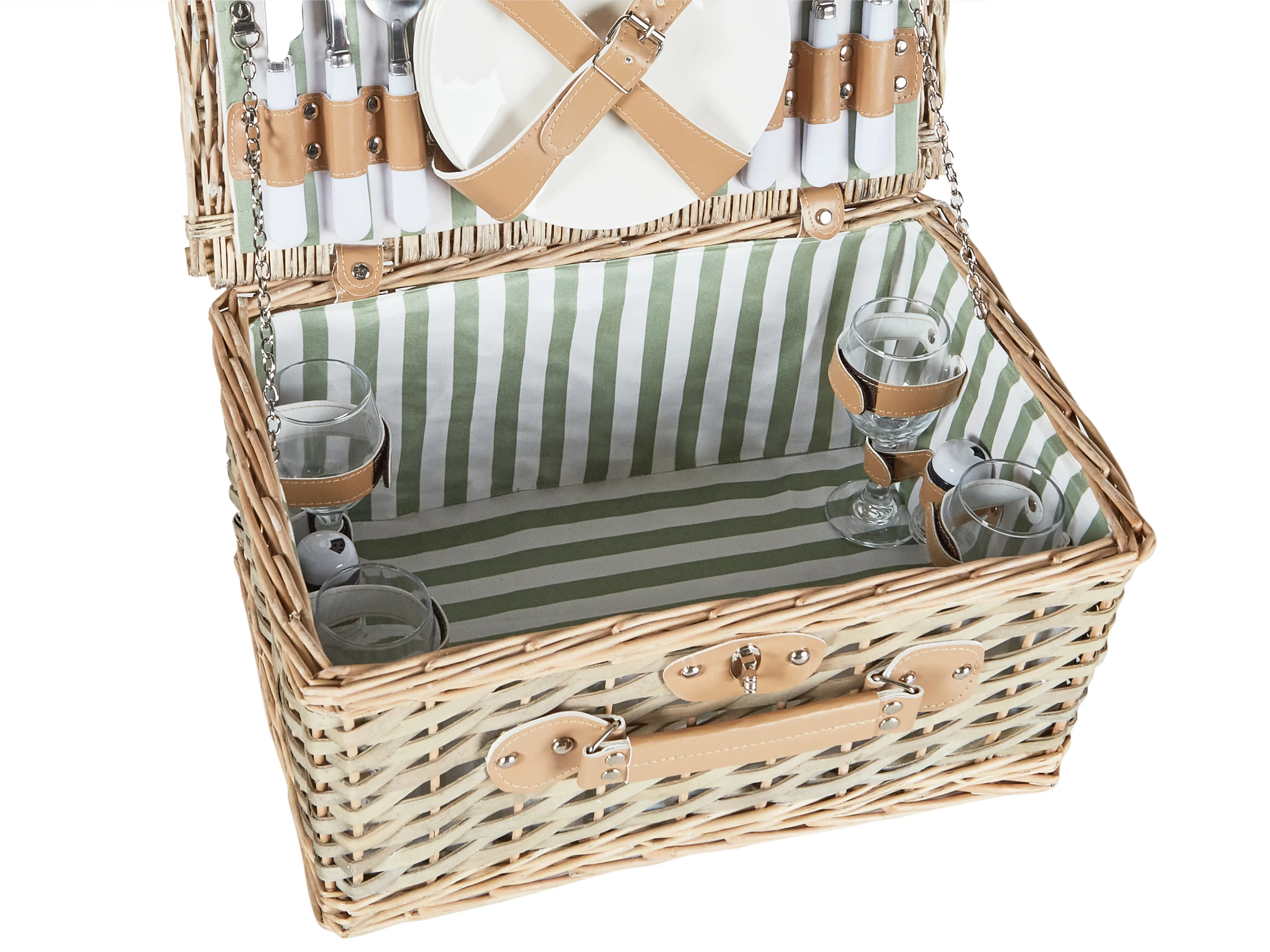 Picknickmand CLEMENTINE Wicker Natuurlijk