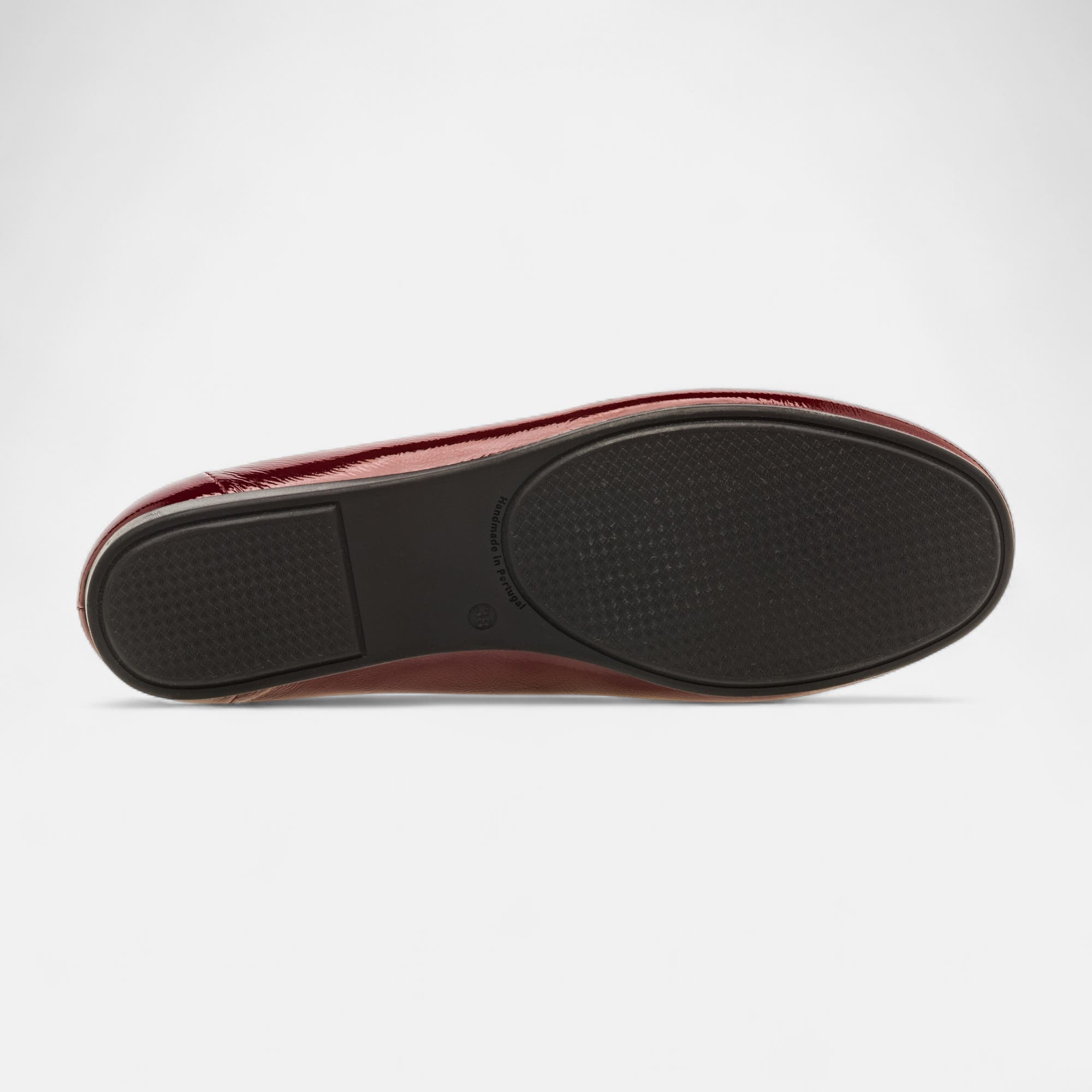 Mocassins Femme en cuir bordeaux