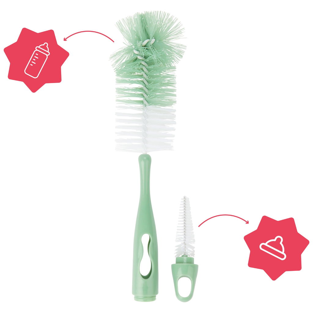 badabullebadabulle   Flaschenbürste soft green
