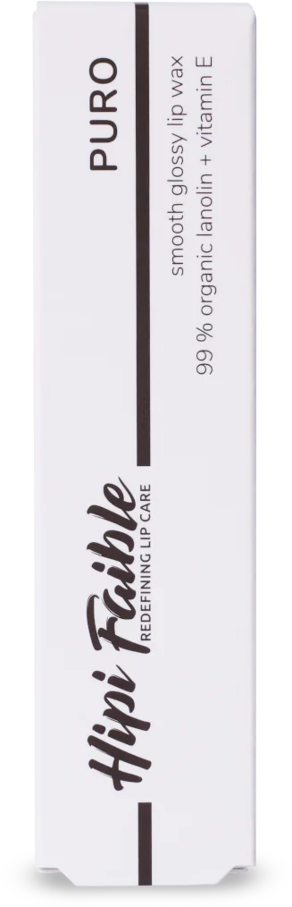 Hipi Faible  Lip Balm Tube, Puro (9 ml)