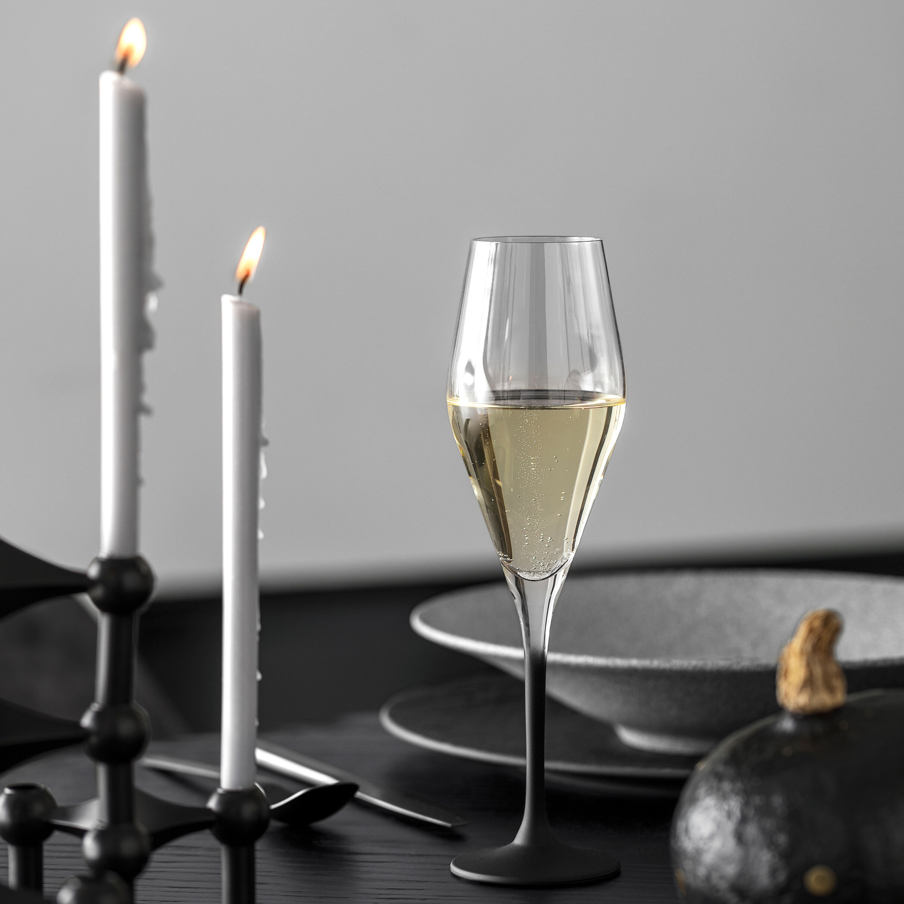 Manufacture Champagne glass Clear, 4.1 oz, crystal glass