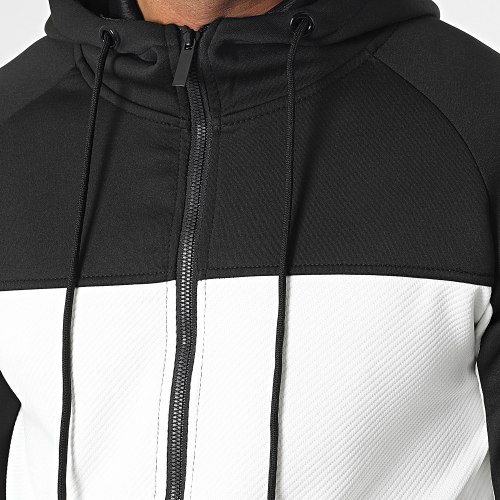 Ensemble De Survetement E379 Blanc Noir