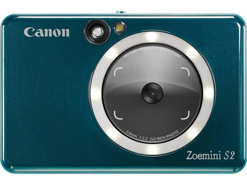 Canon Fotokamera Zoemini S2 Kit Marineblau Sofortbildkamera im perfekten Taschenformat