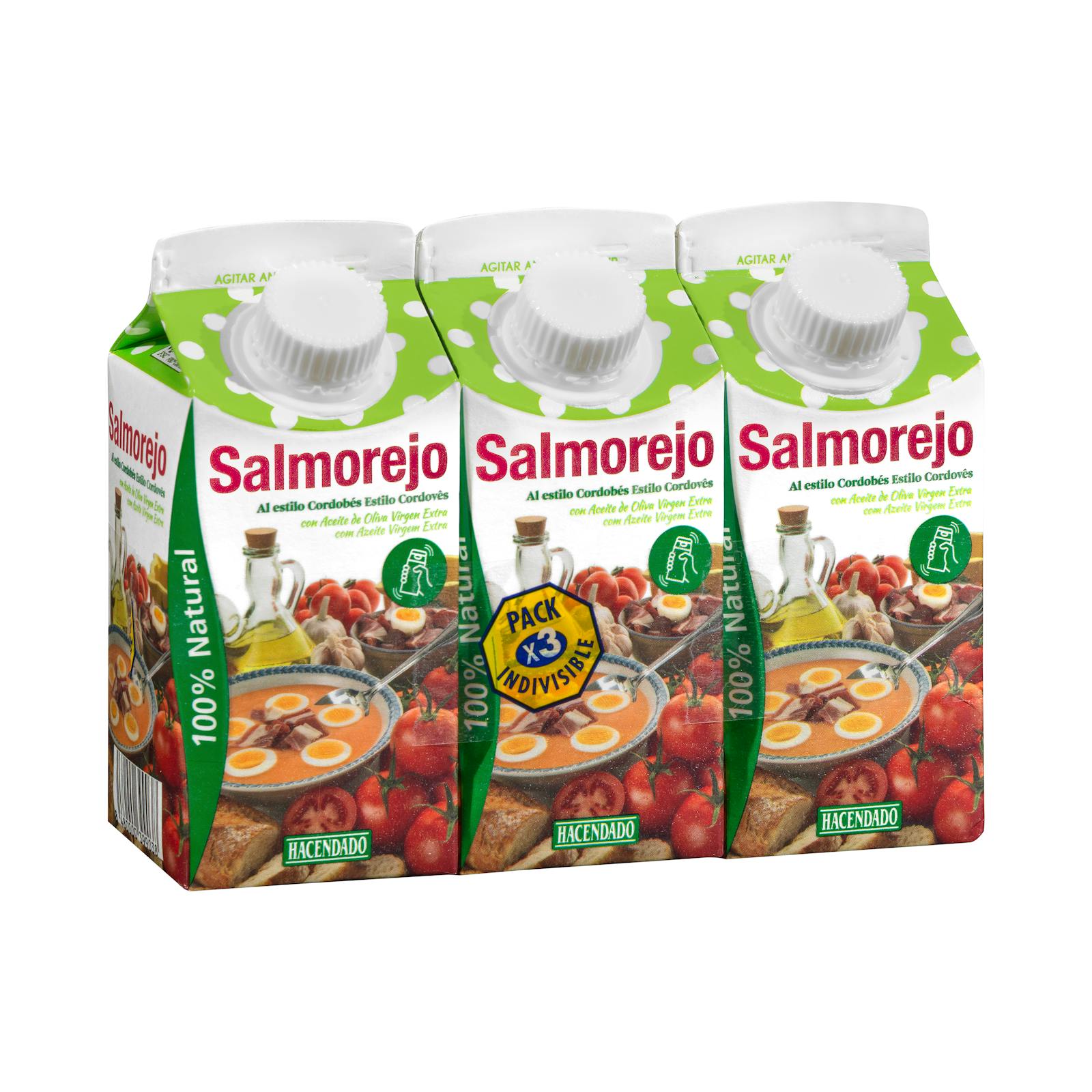 Salmorejo dans le style cordouan Hacendado