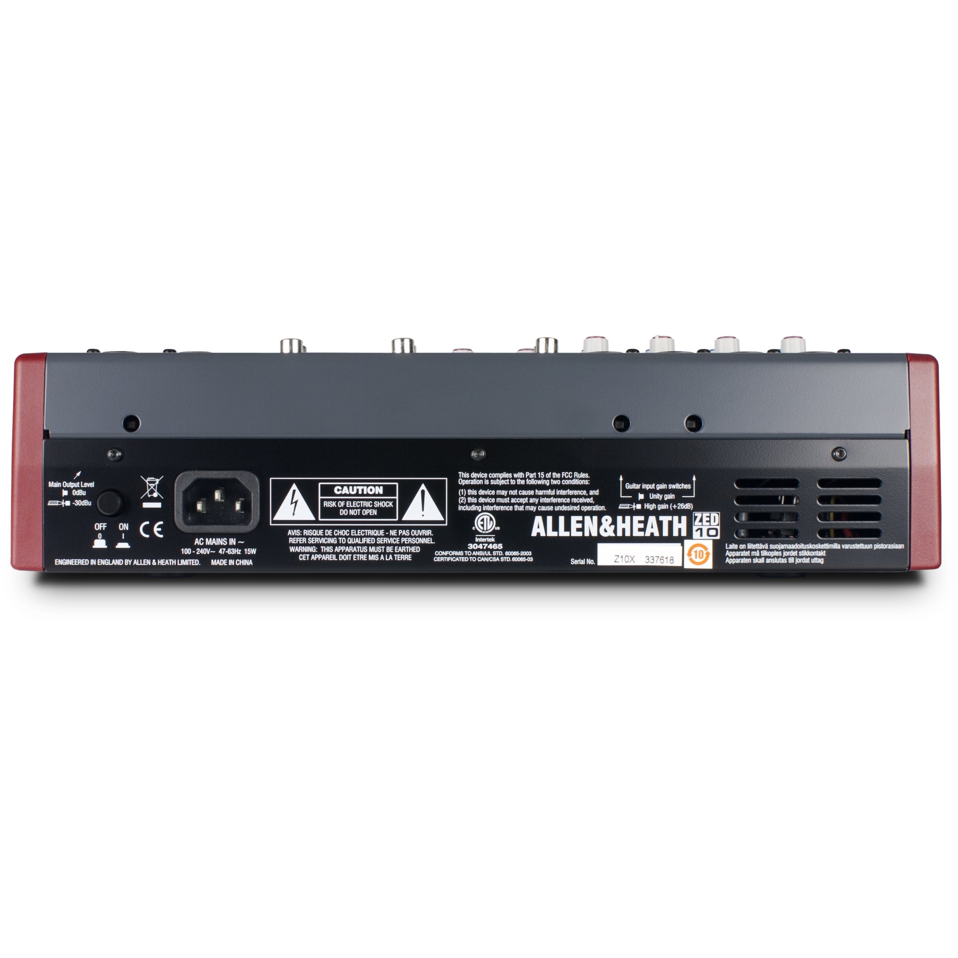 Allen & Heath ZED-10 analoog mengpaneel